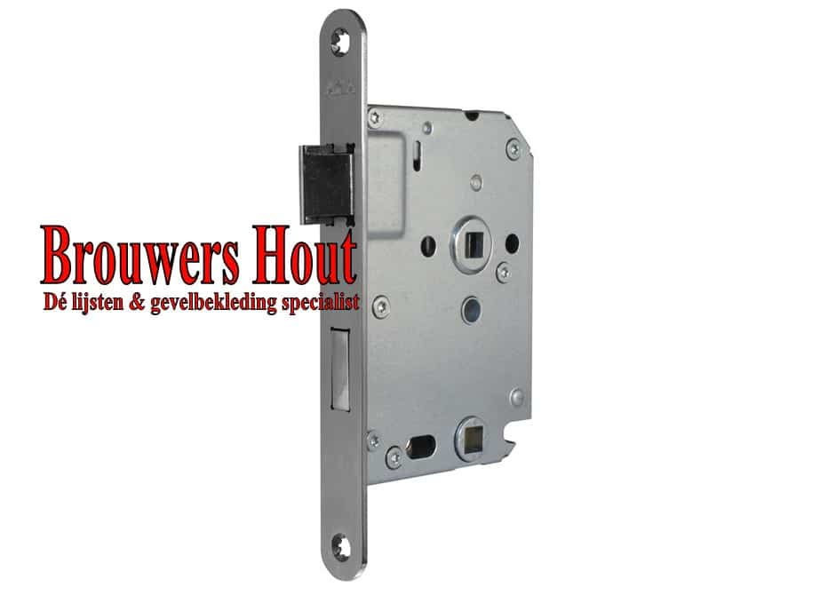 Binnendeur vrij/bezetslot DM50 63/8 RVS LS/RS model 1264/4 zonder sluitplaat