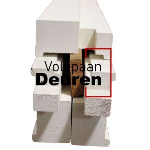 Hardhouten binnendeurkozijn stomp FSC 56x90mm kamerhoog - Afbeelding 3