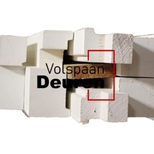 Hardhouten binnendeurkozijn stomp FSC 56x115mm met bovenlicht - Afbeelding 3