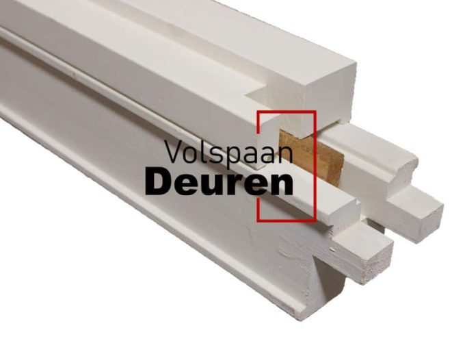 Hardhouten binnendeurkozijn stomp FSC 56x90mm