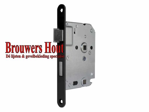 Binnendeur vrij/bezetslot DM50 63/8 zwart gelakt LS/RS model 1264/4 zonder sluitplaat
